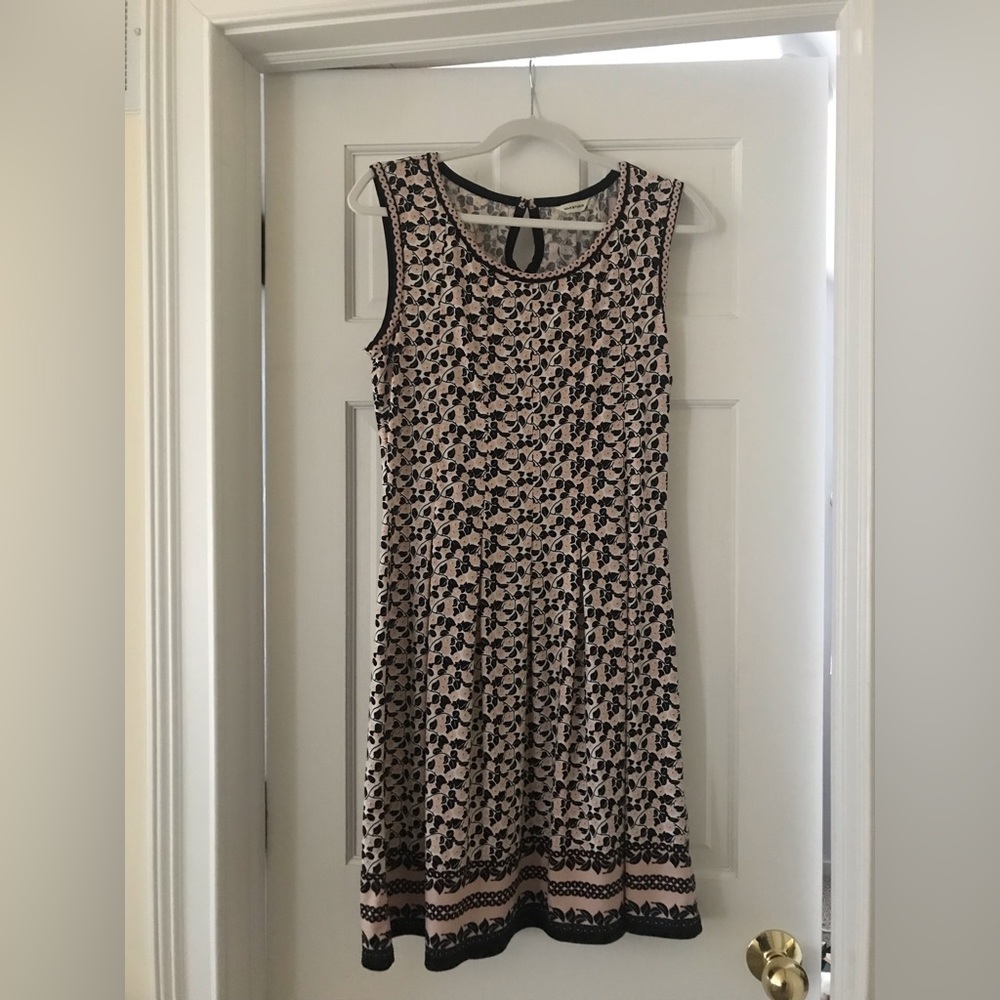 Max Studio Black & Pink Floral Dress